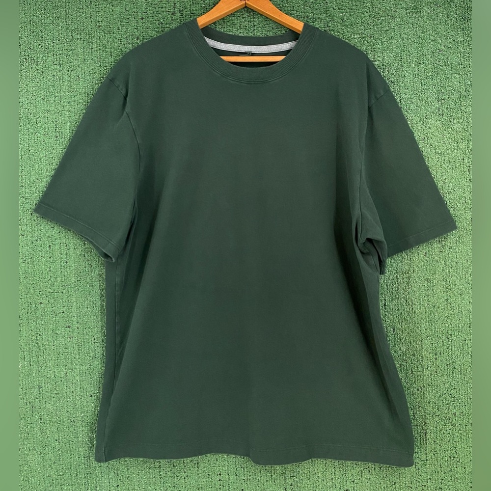 Lululemon Heavyweight Cotton Jersey Forest Green Short Sleeve T-Shirt Men’s XL